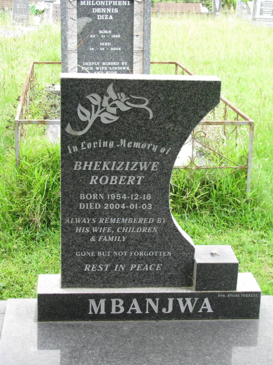 MBANJWA Bhekezizwe Robert 1954-2004