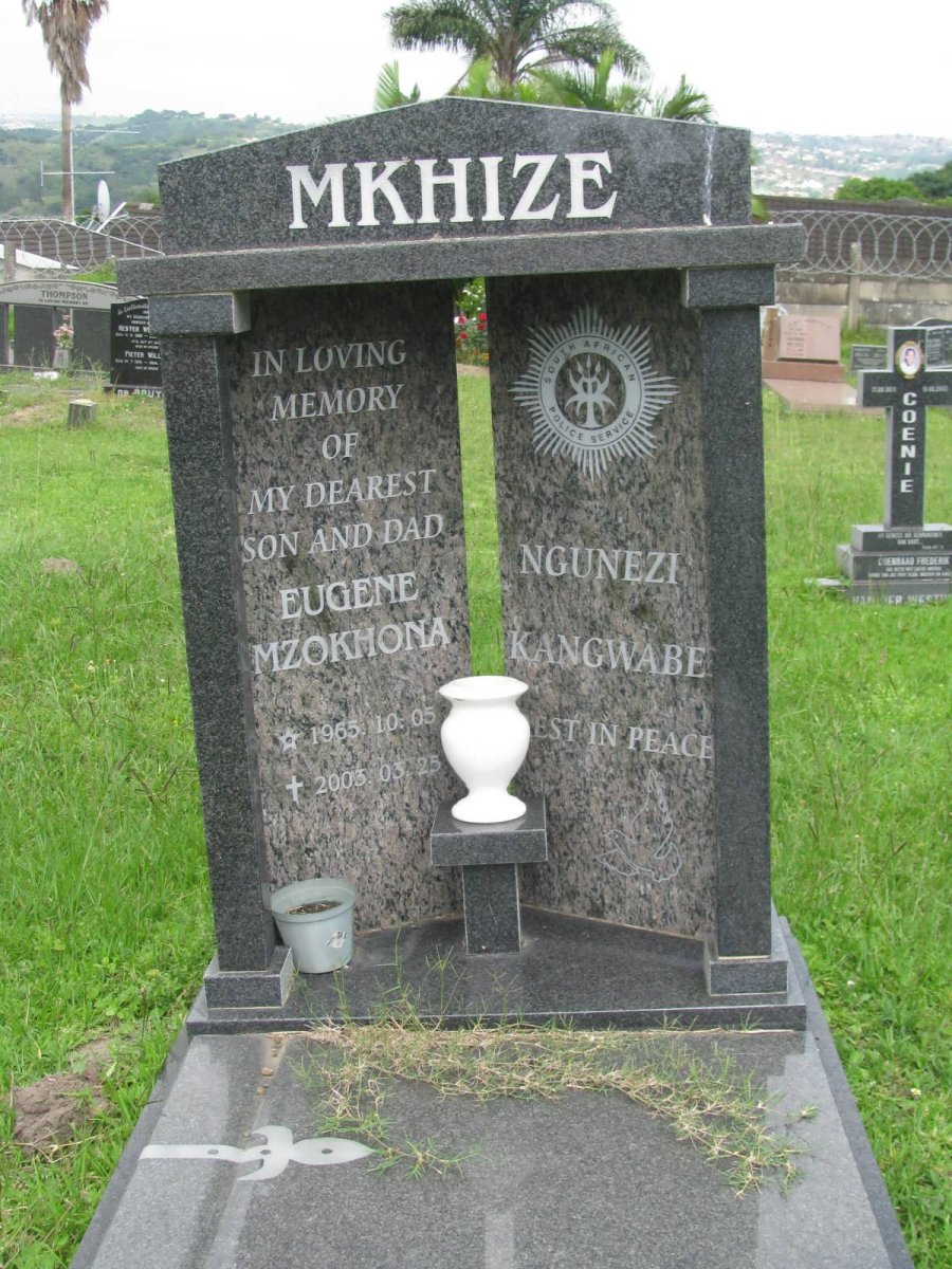 MKHIZE Eugene Mzokhona 1965-2003