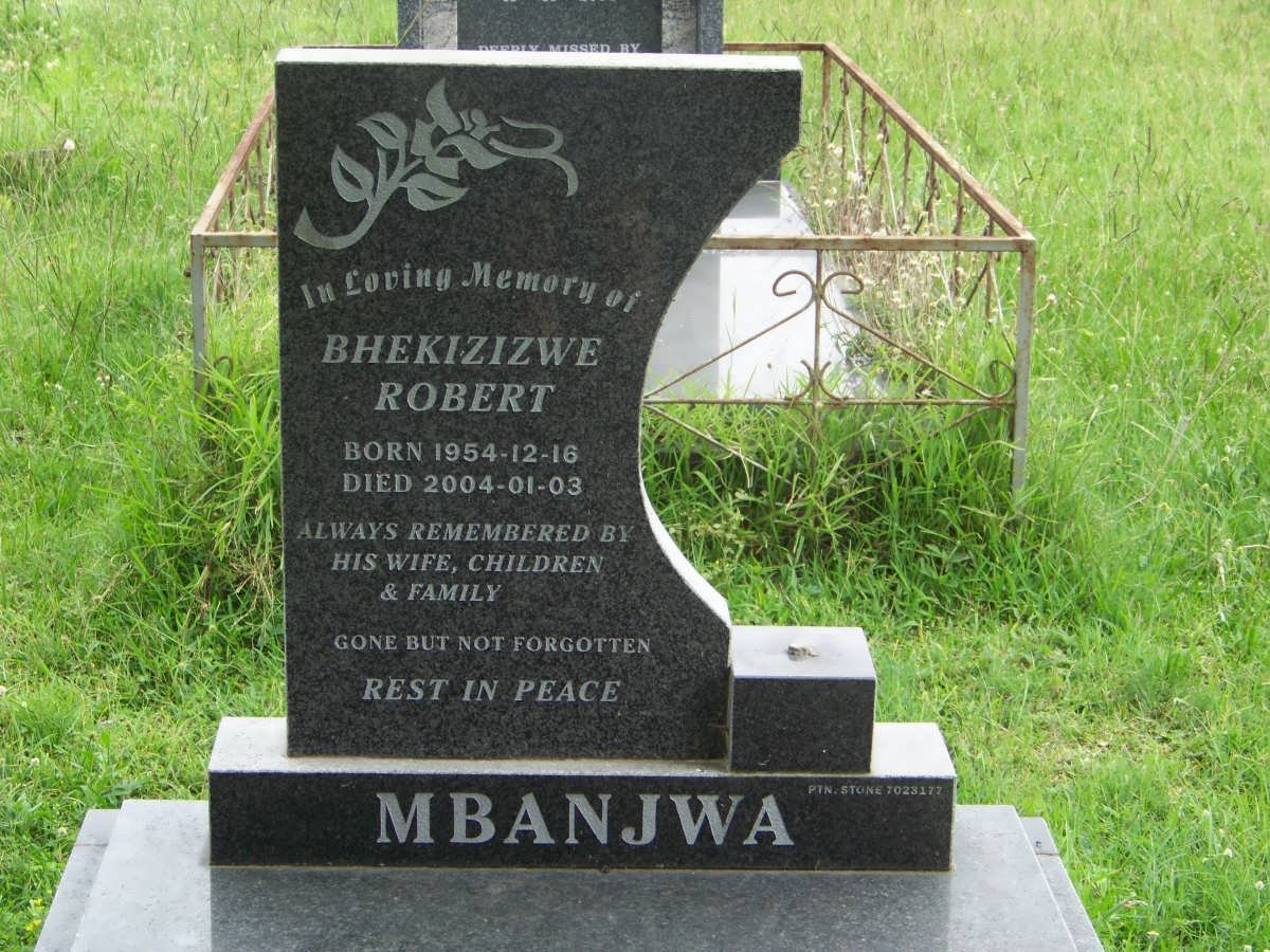 MBANJWA Bhekizizwe Robert 1954-2004