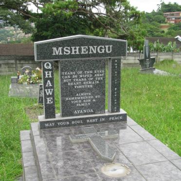 MSHENGU Qhawa 1963-2004
