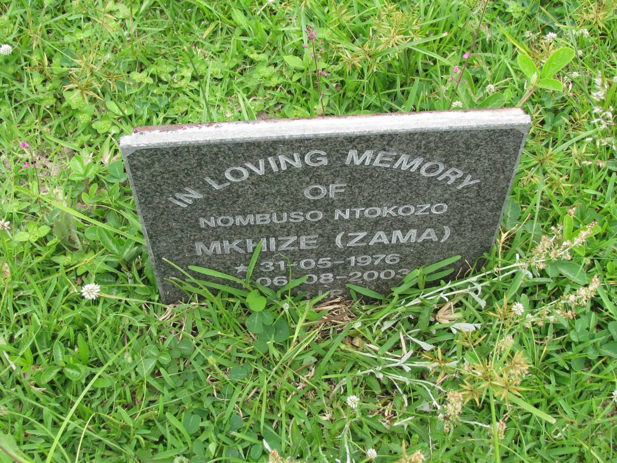 MKHIZE Nombuso Ntokozo 1976-2003