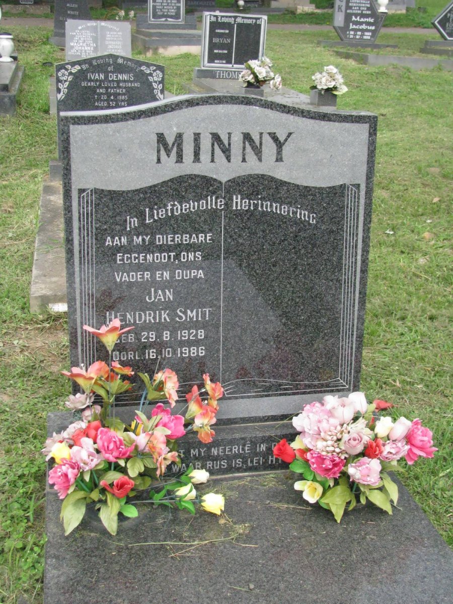 MINNY Jan Hendrik Smit 1928-1986