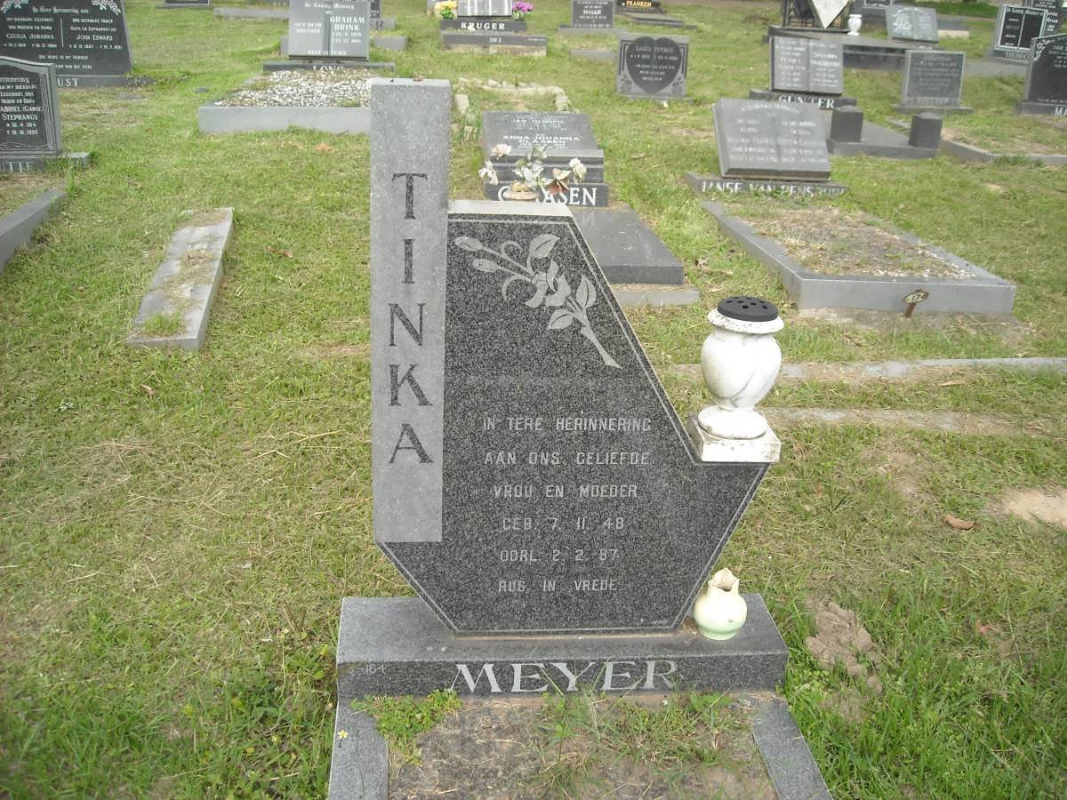 MEYER Tinka 1948-1987