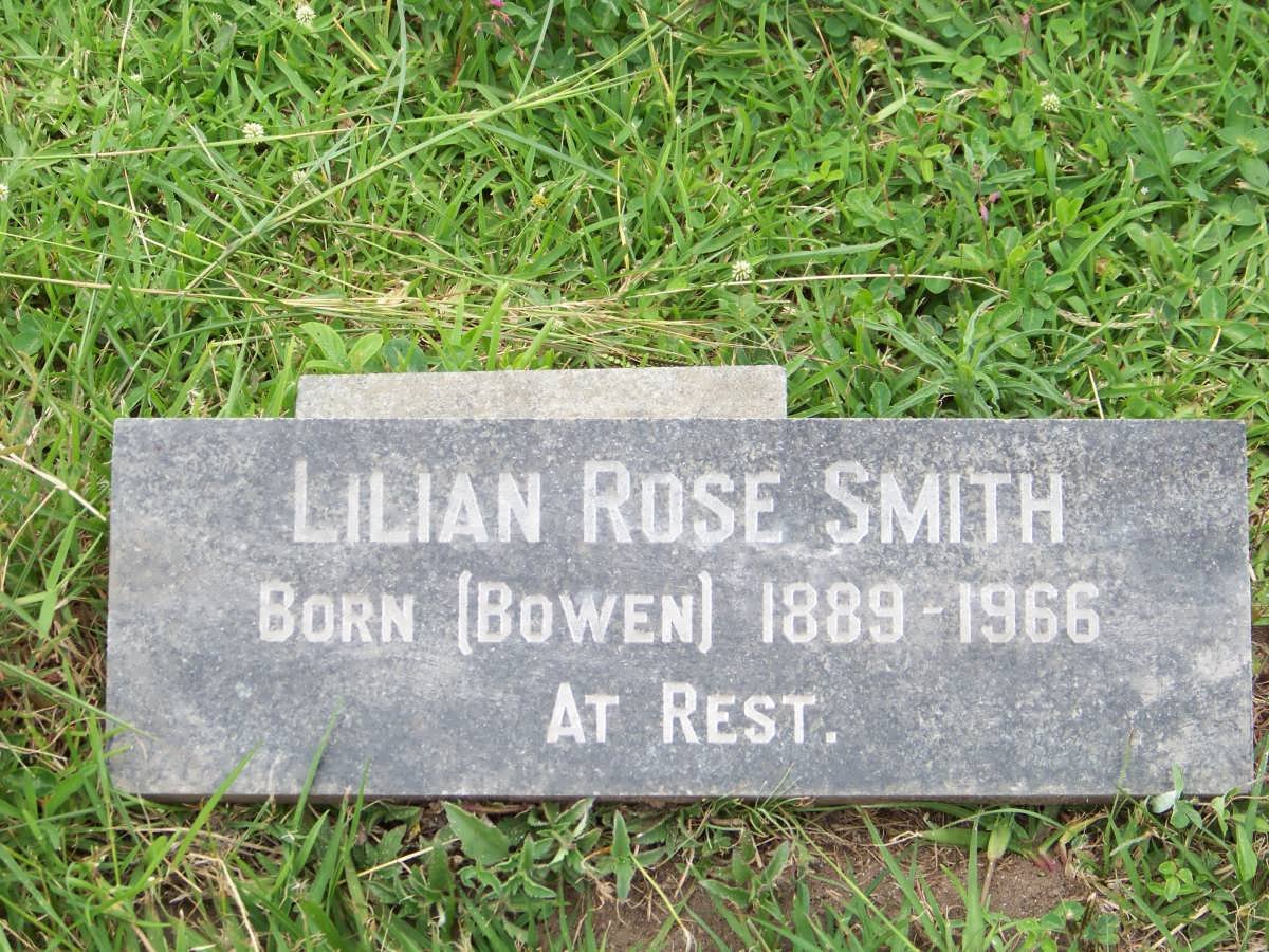 SMITH Lilian Rose nee BOWEN 1889-1966