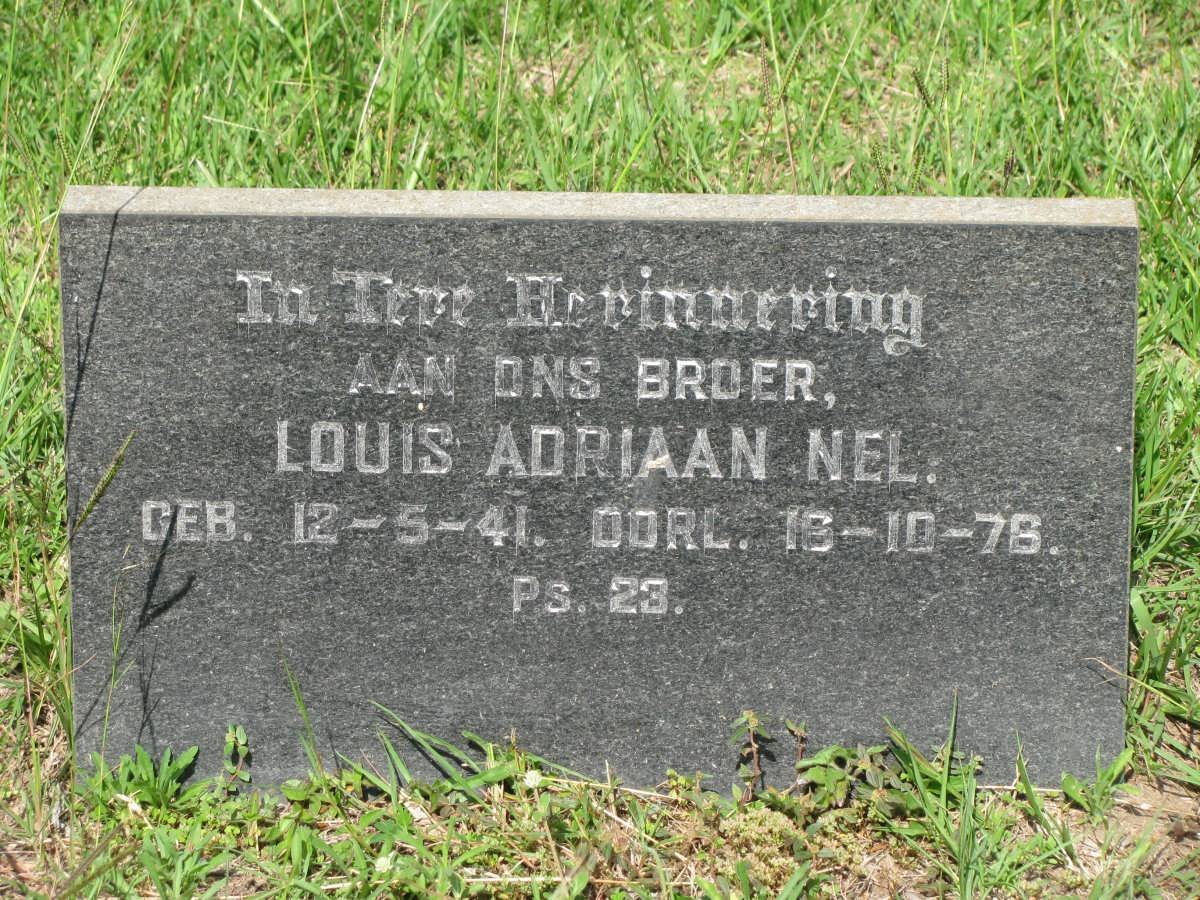 NEL Louis Adriaan 1941-1976