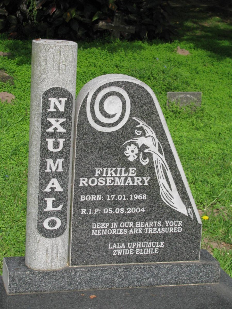 NXUMALO Fikile Rosemary 1968-2004