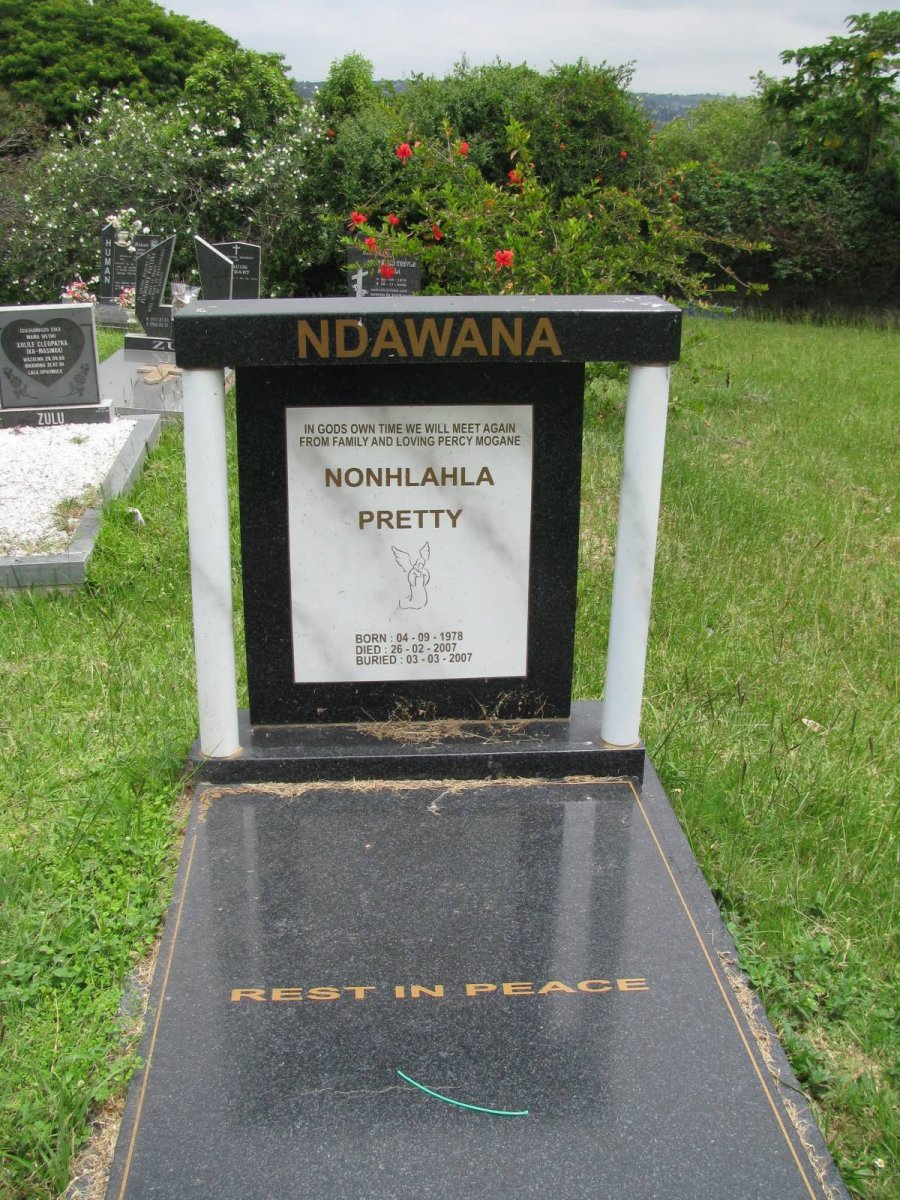 NDAWANA Nonhlahla Pretty 1978-2007