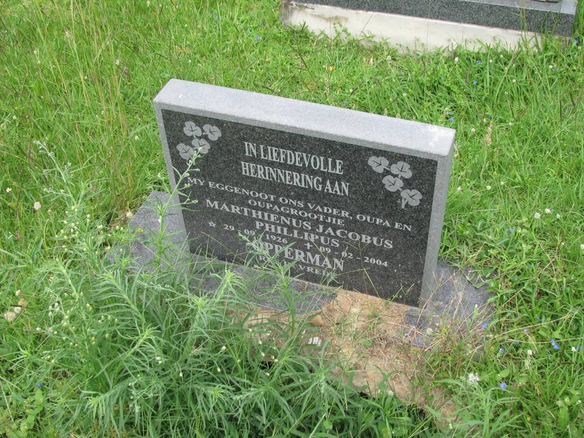 OPPERMAN Marthienus Jacobus Phillipus 1926-2004