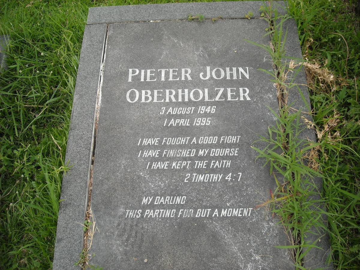 OBERHOLZER Pieter John 1946-1995