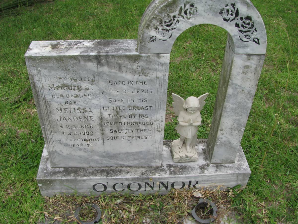 O'CONNOR Melissa Jandene 1960-1962