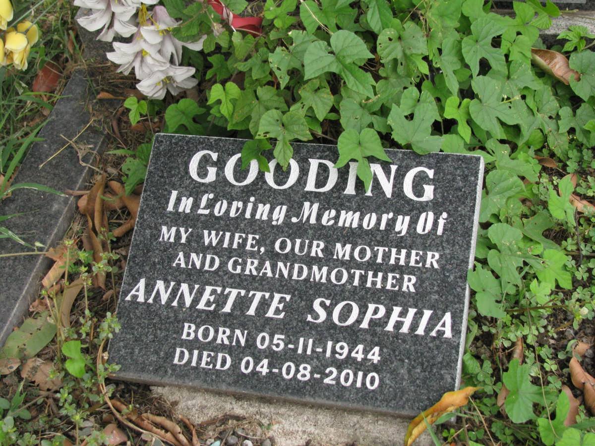 GOODING Annette Sophia 1944-2010