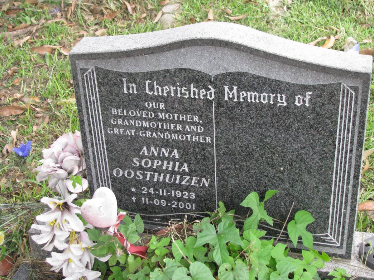 OOSTHUIZEN Anna Sophia 1923-2001