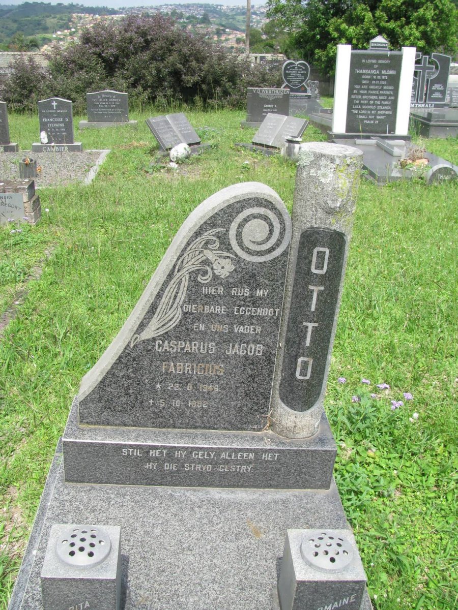 OTTO Casparus Jacob Fabricius 1946-1982