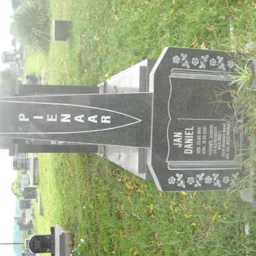 PIENAAR Jan Daniel 1945-2001