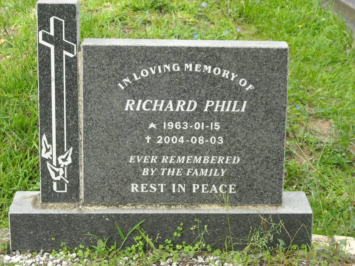 PHILI Richard 1963-2004