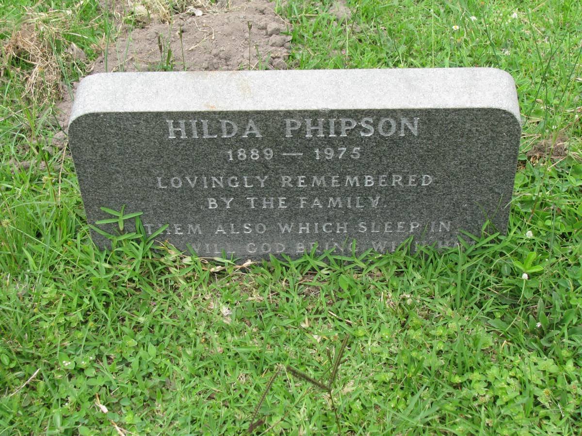 PHIPSON Hilda 1889-1975
