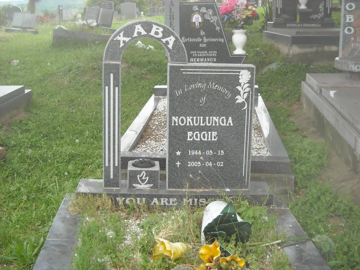 XABA Nokulunga Eggie 1944-2005