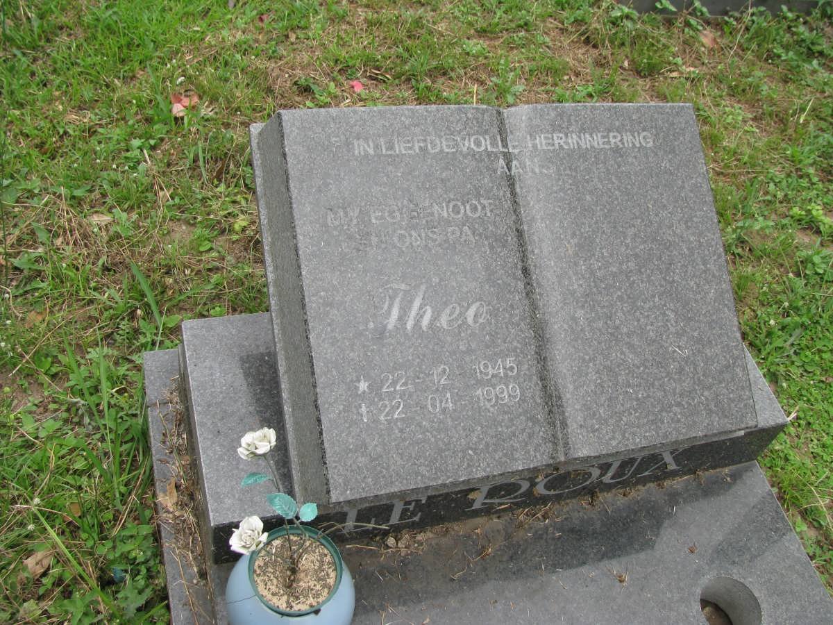 ROUX Theo, le 1945-1999
