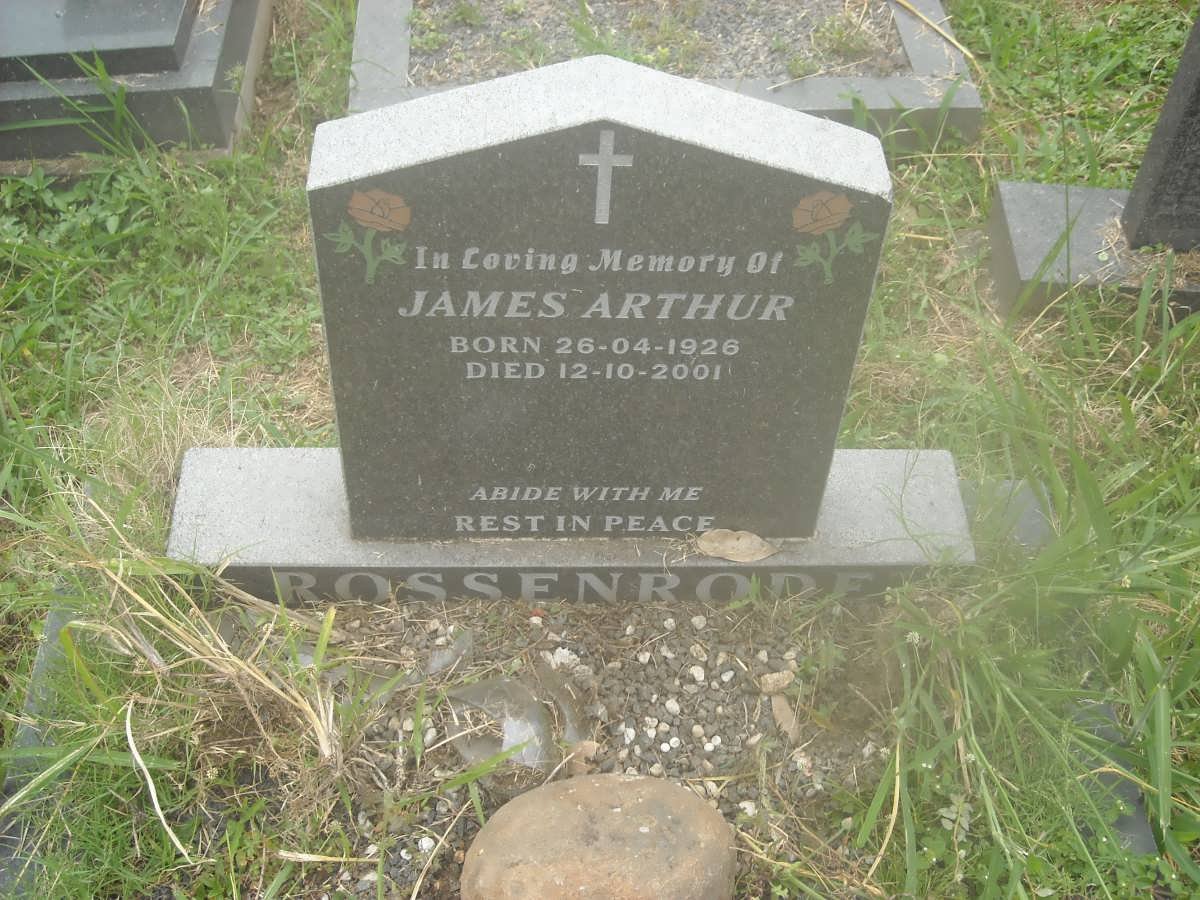 ROSSENRODE James Arthur 1926-2001