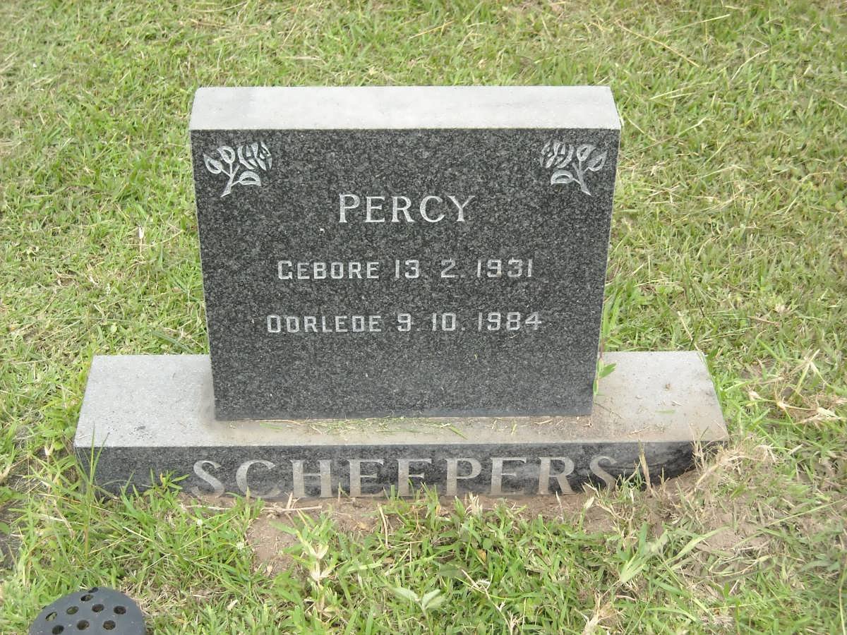 SCHEEPERS Percy 1931-1984