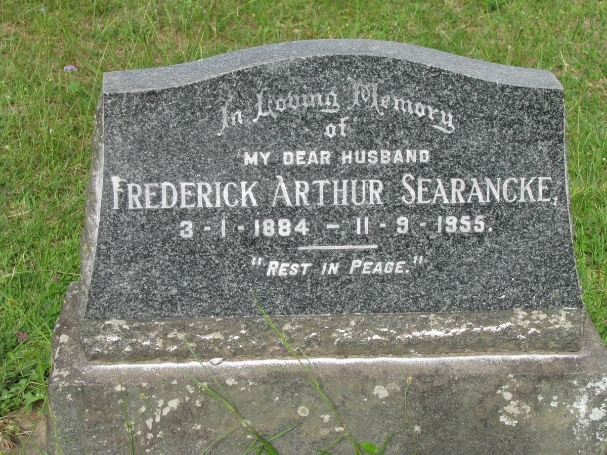 SEARANCKE Frederick Arthur 1884-1955