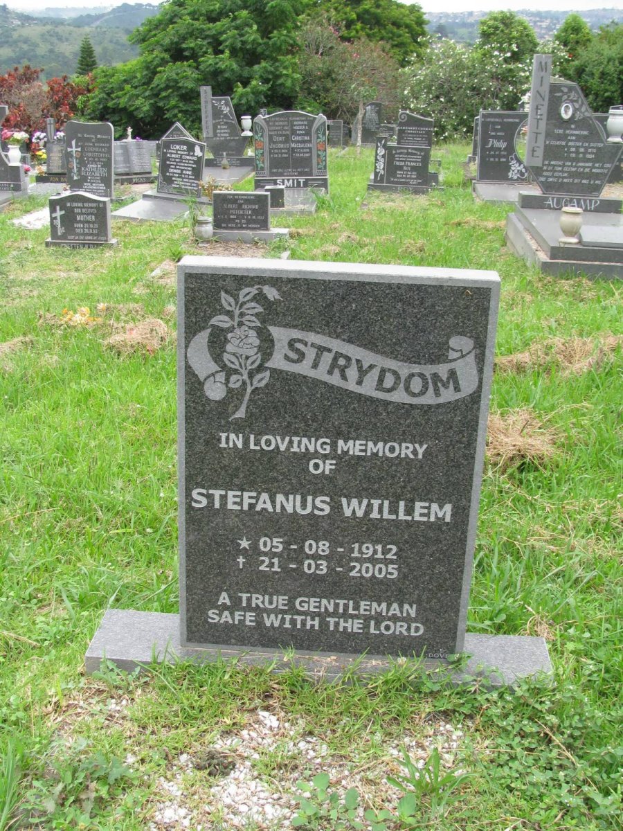 STRYDOM Stefanus Willem 1912-2005