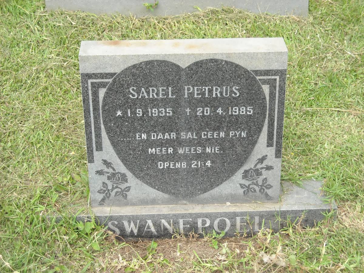SWANEPOEL Sarel Petrus 1935-1985