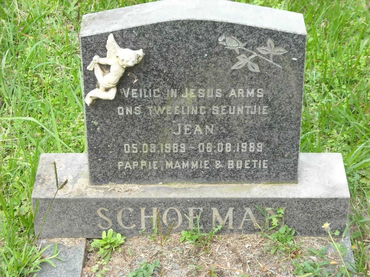 SCHOEMAN Jean 1989-1989
