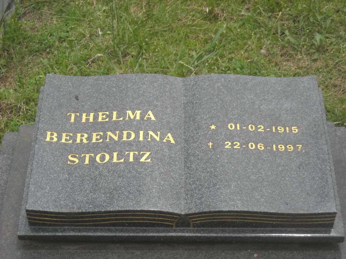 STOLTZ Thelma Berendina 1915-1997