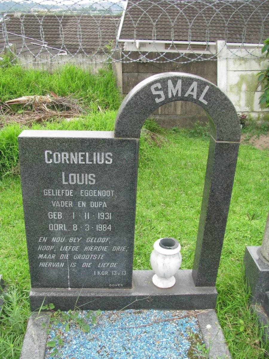 SMAL Cornelius Louis 1931-1984