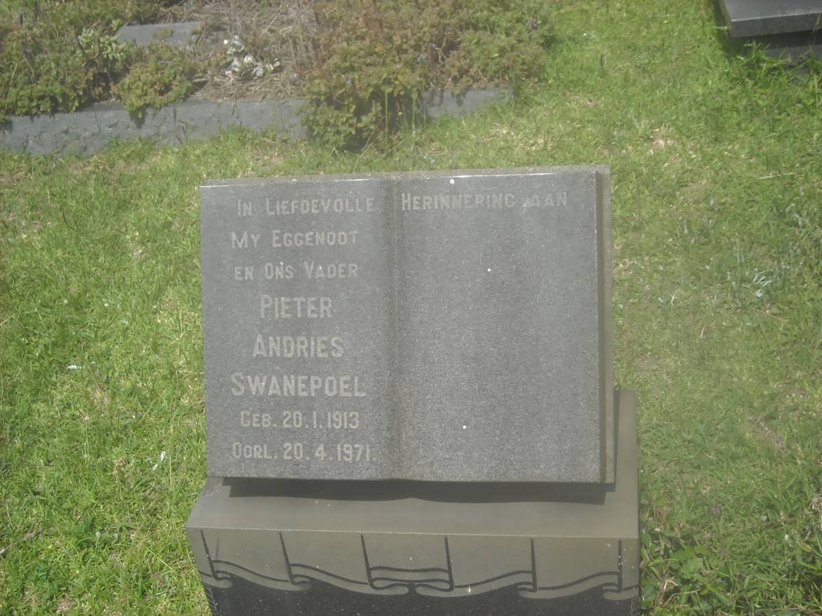 SWANEPOEL Pieter Andries 1913-1971