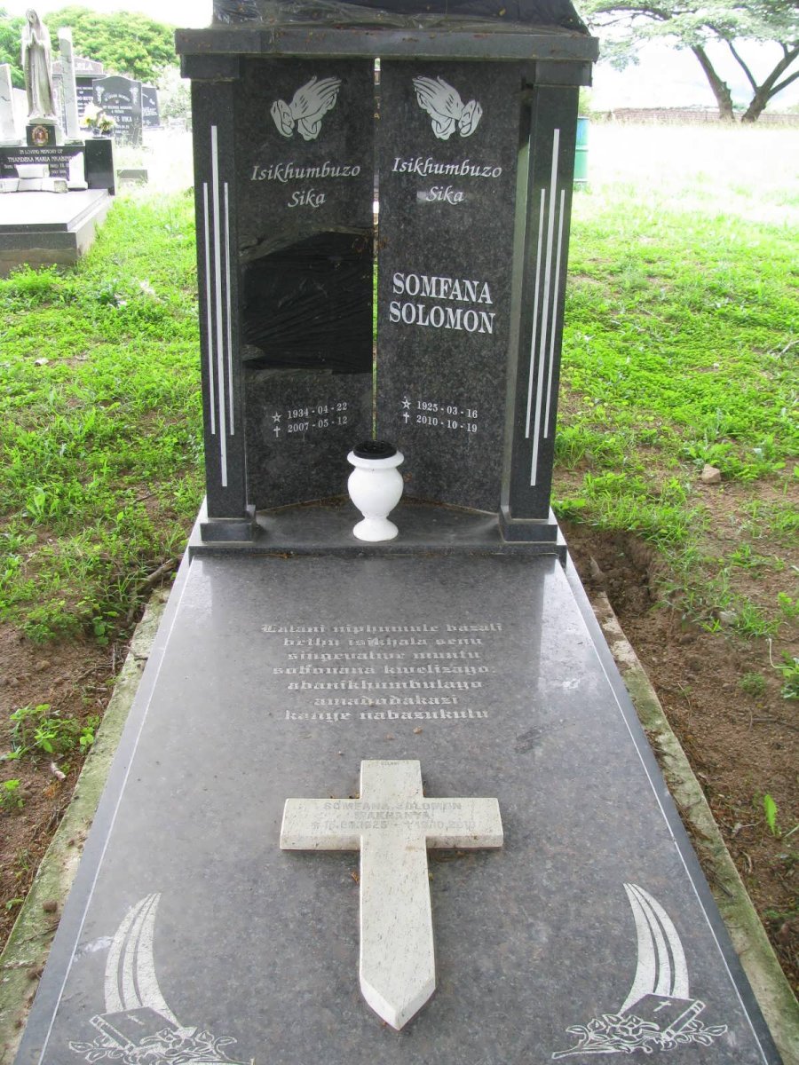 SOLOMON Somfana 1925-2010