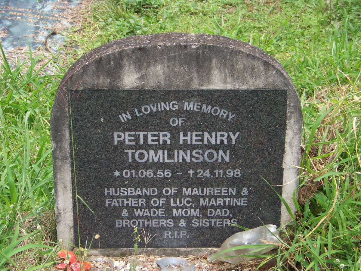 TOMLINSON Peter Henry 1956-1998