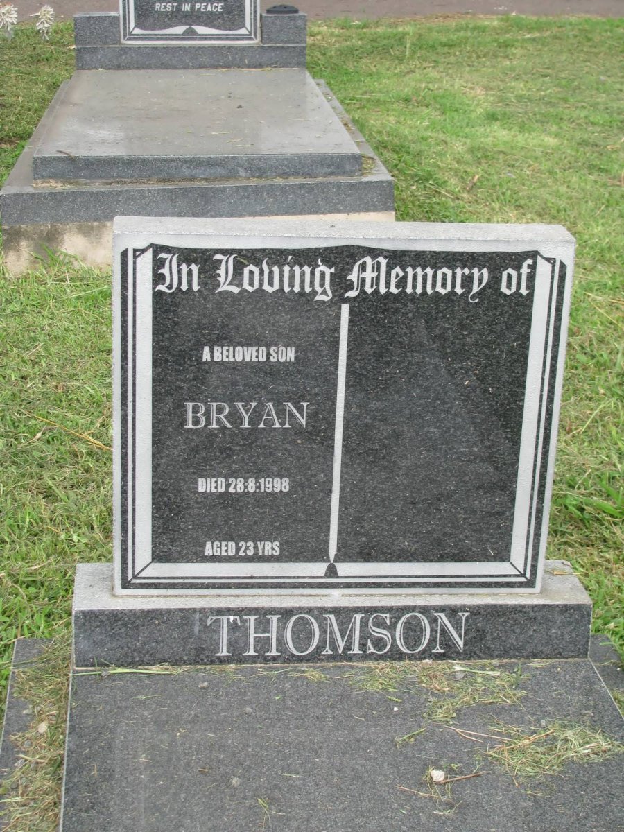 THOMSON Bryan -1998