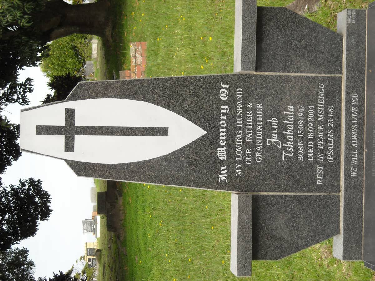 TSHABALALA Jacob 1947-2004