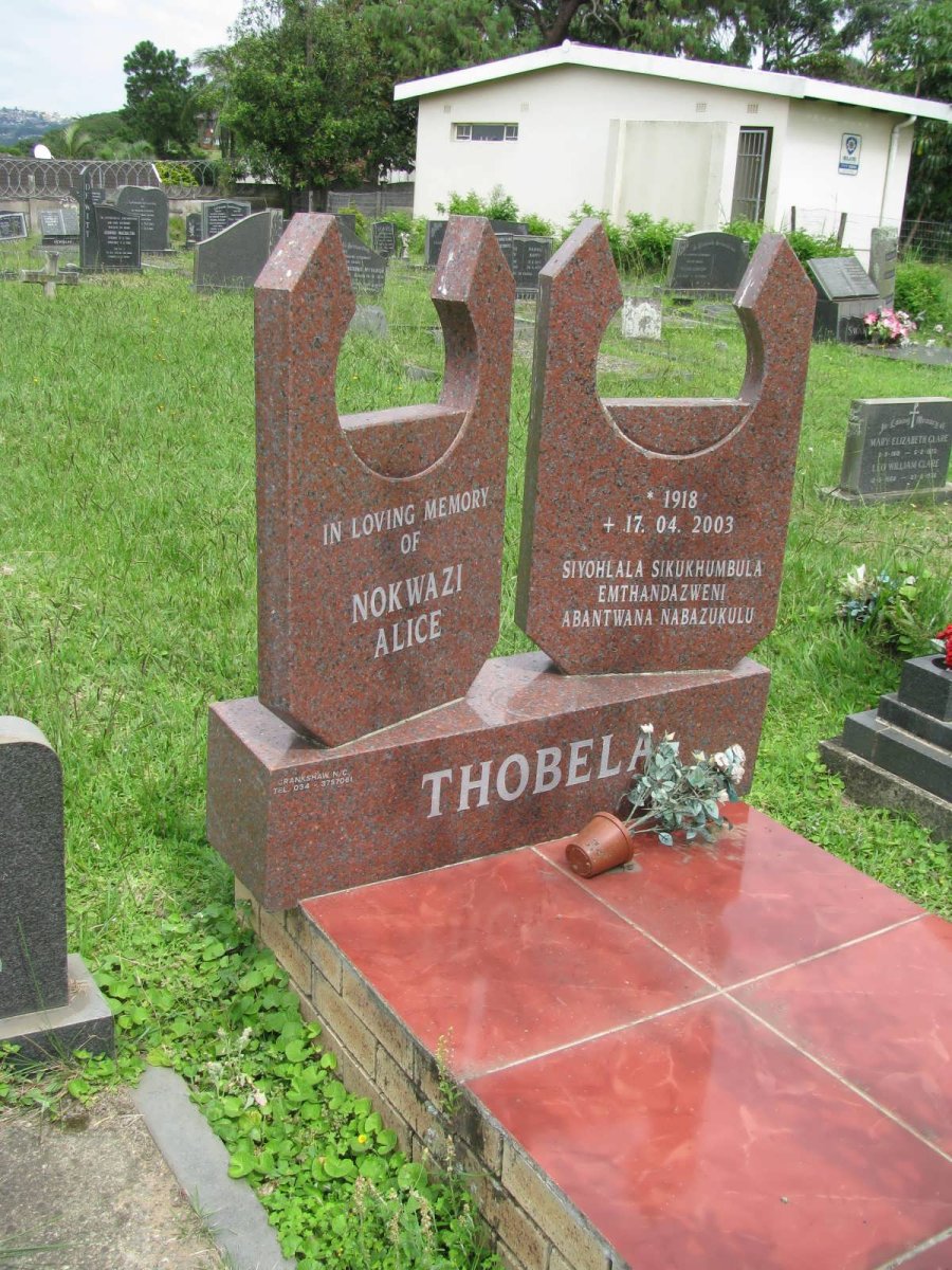 THOBELA Nokwazi Alice 1918-2003
