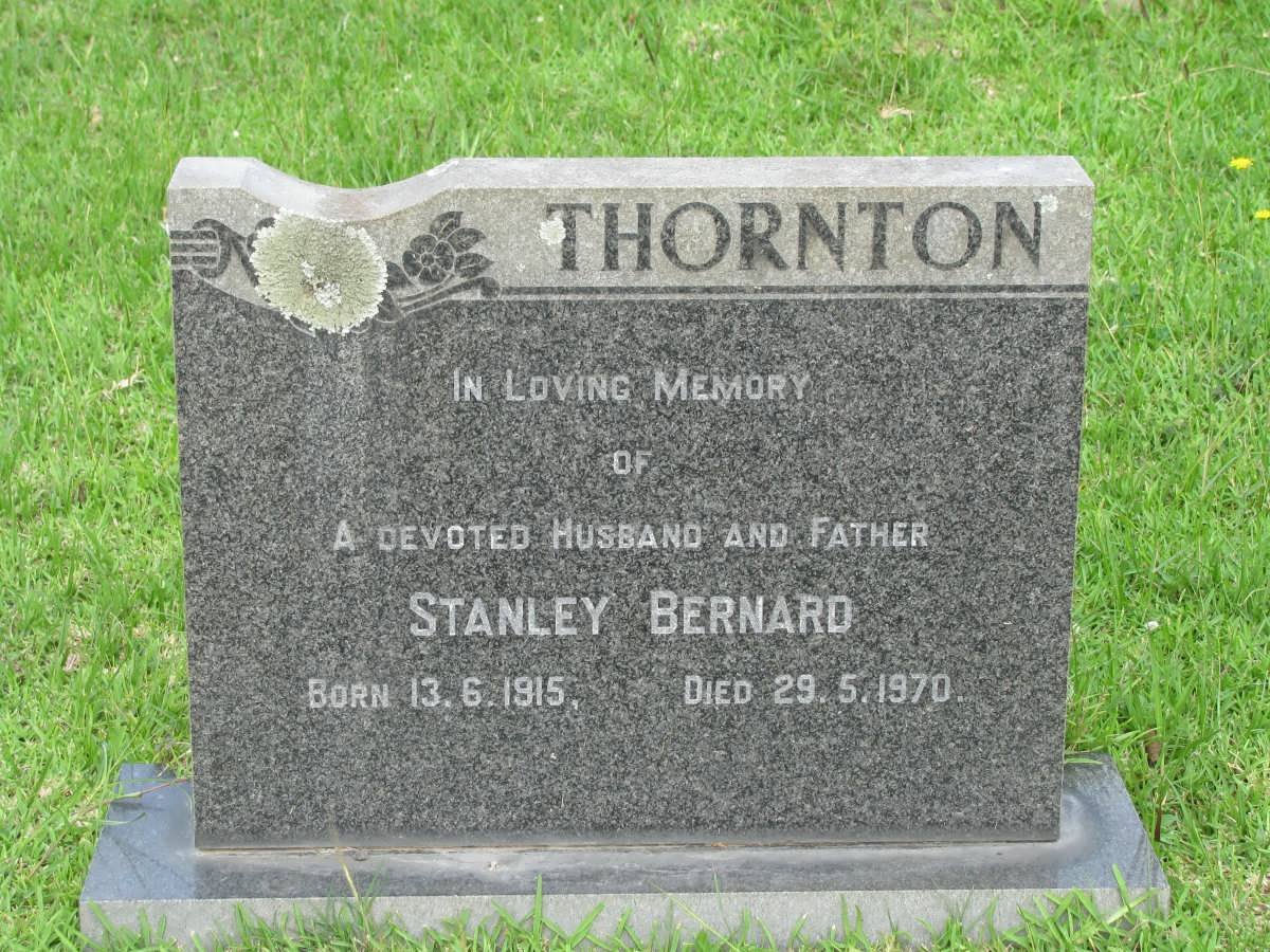 THORNTON Stanley Bernard 1915-1970