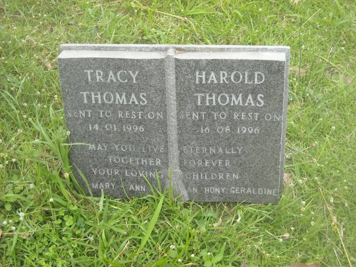 THOMAS Harold -1996 &amp; Tracy -1996