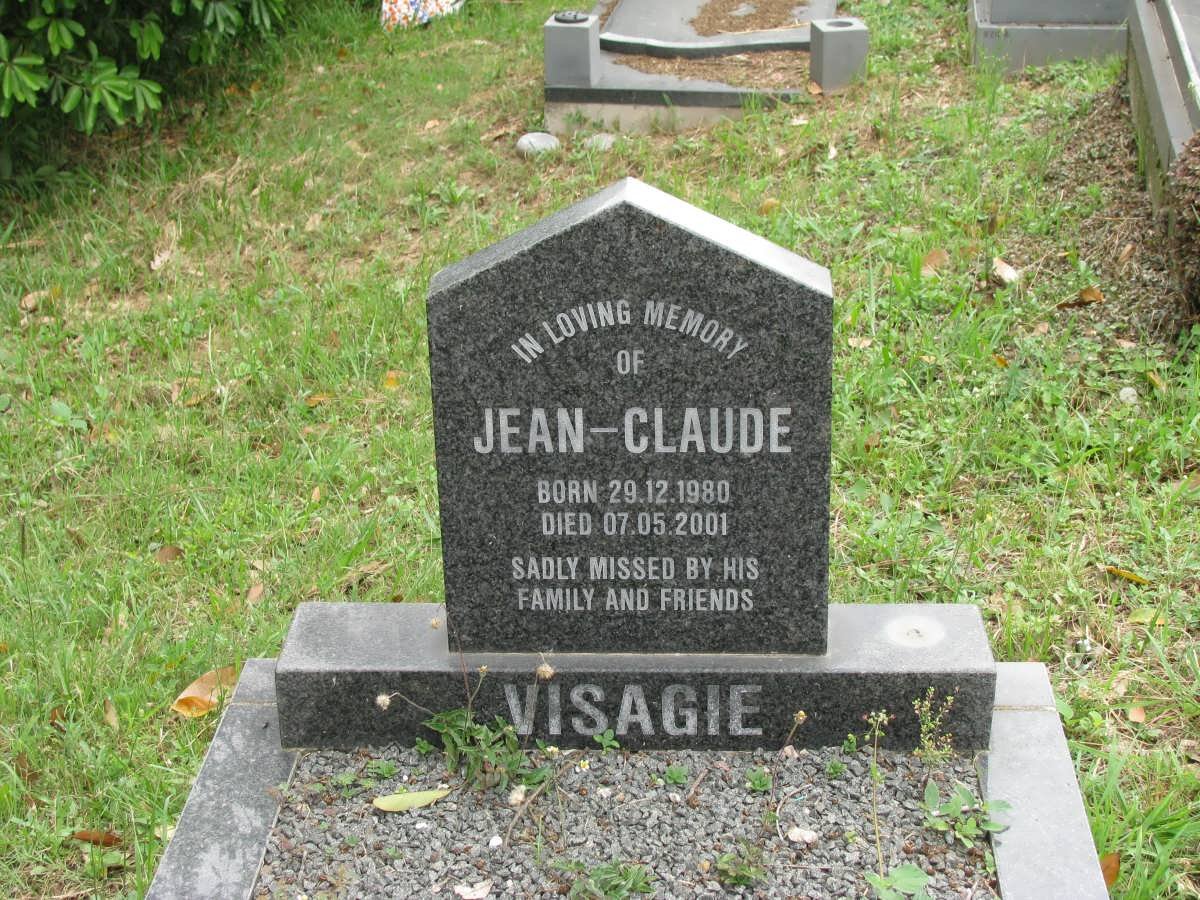 VISAGIE Jean-Claude 1980-2001