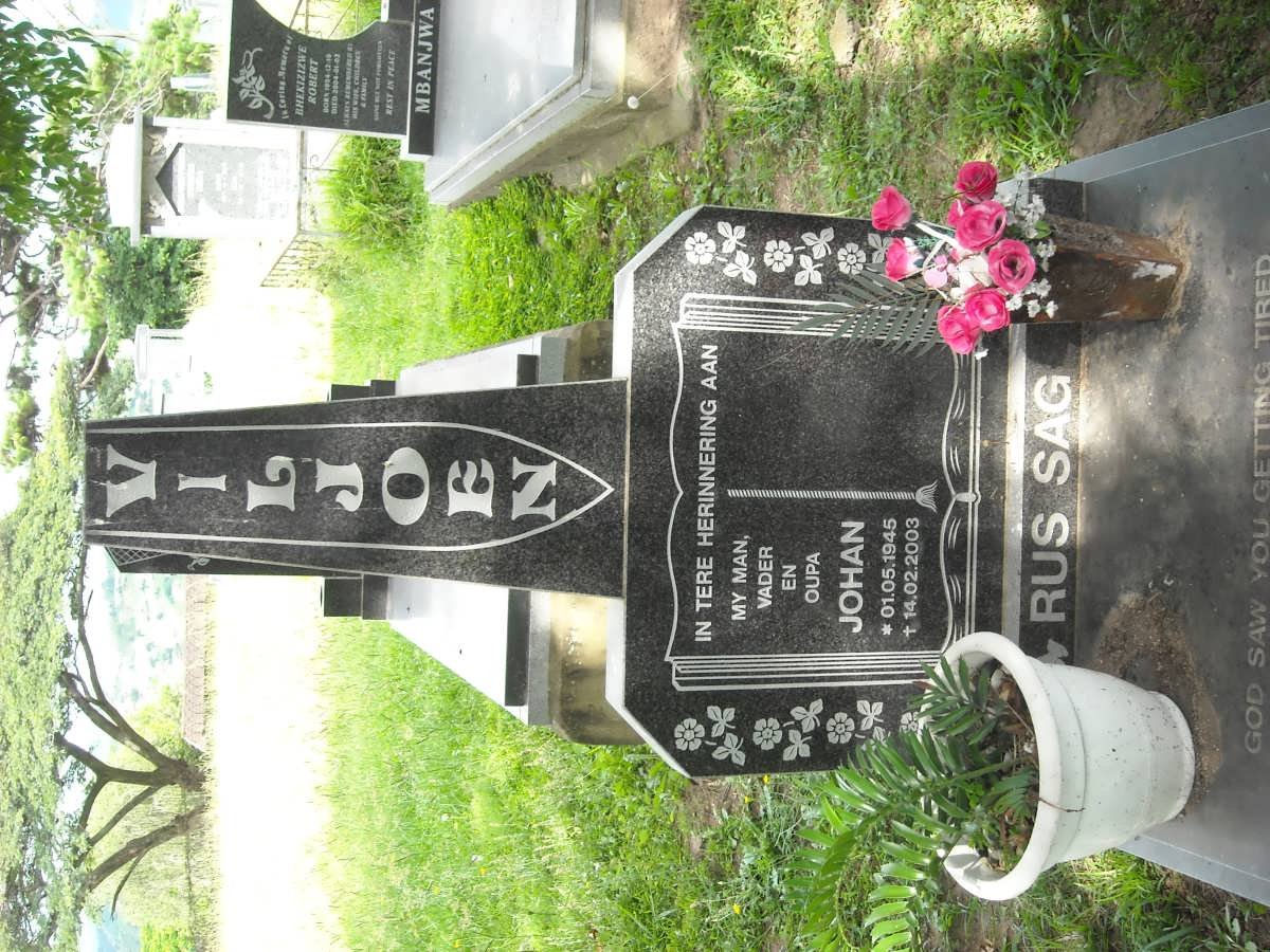 VILJOEN Johan 1945-2003