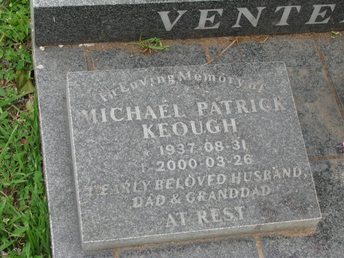 VENTER Michael Patrick Keough 1937-2000