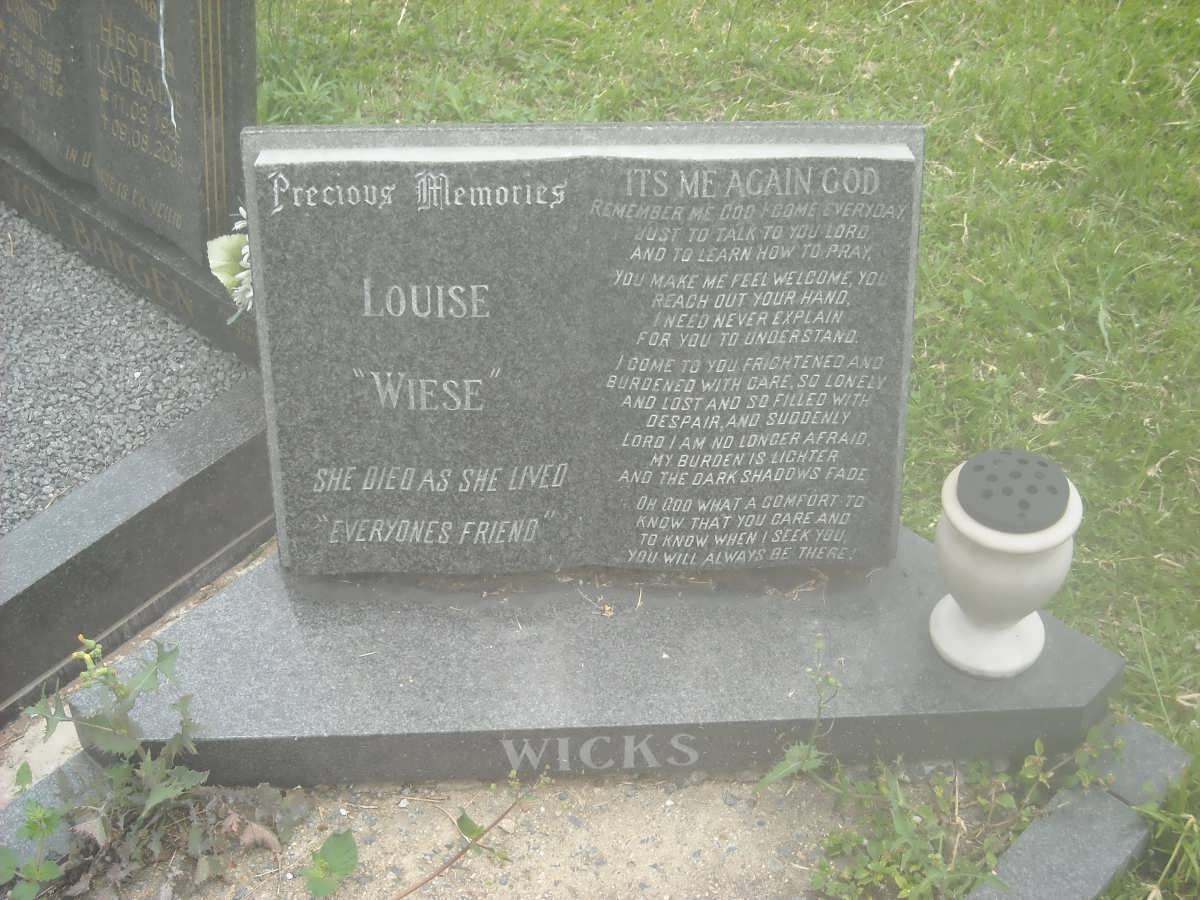 WICKS Louise
