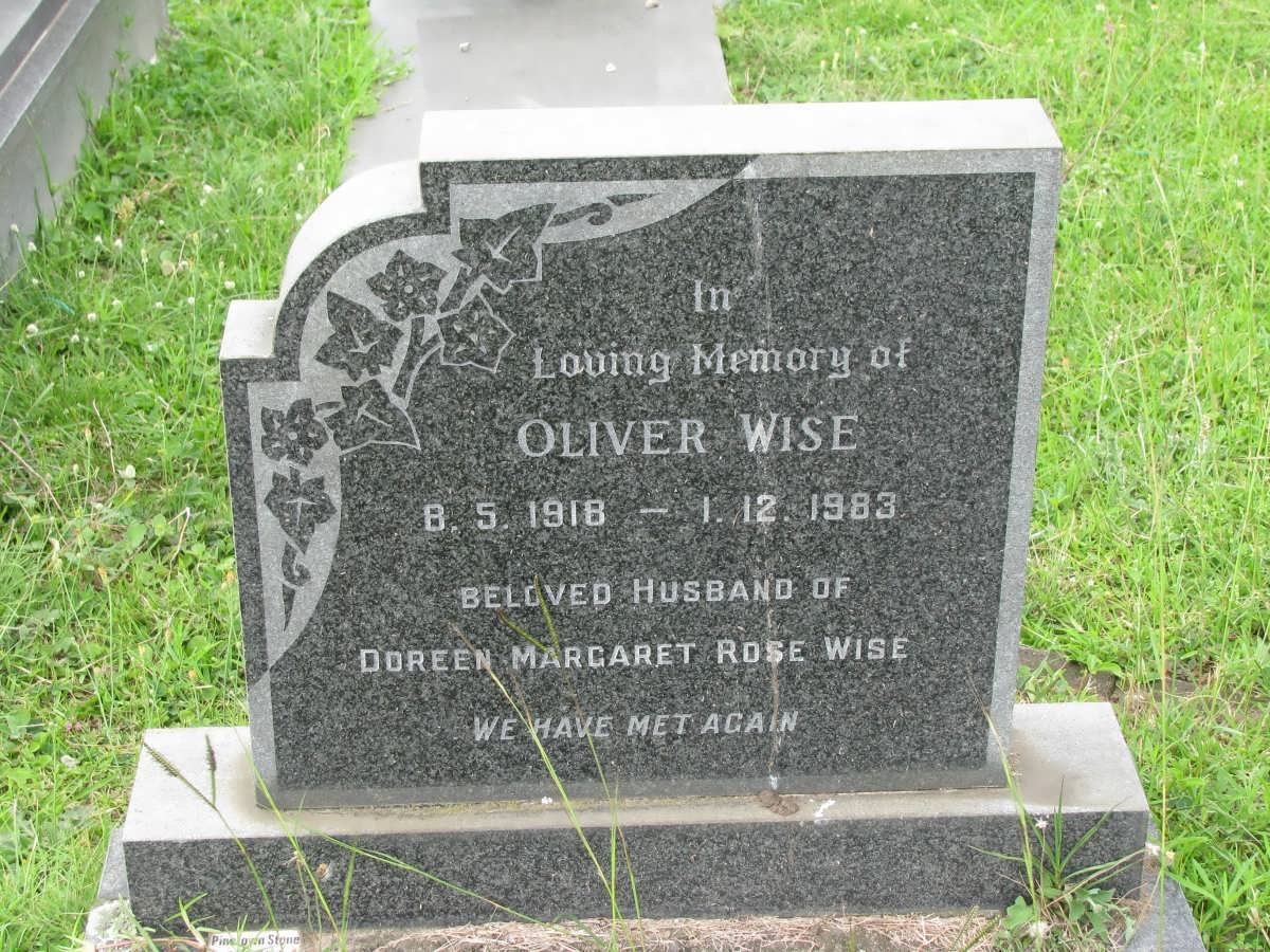 WISE Oliver 1918-1983