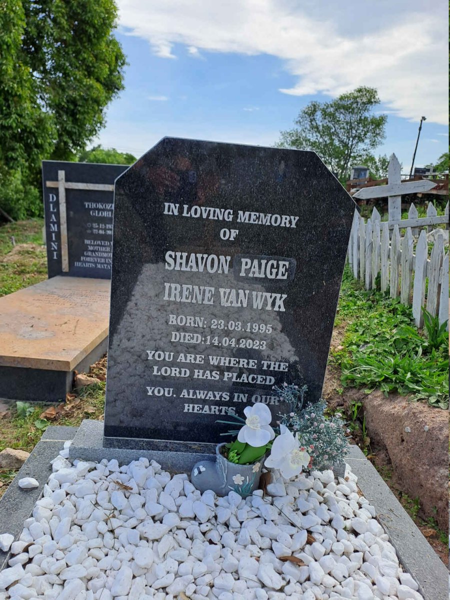 WYK Shavon Paige Irene, van 1995-2023