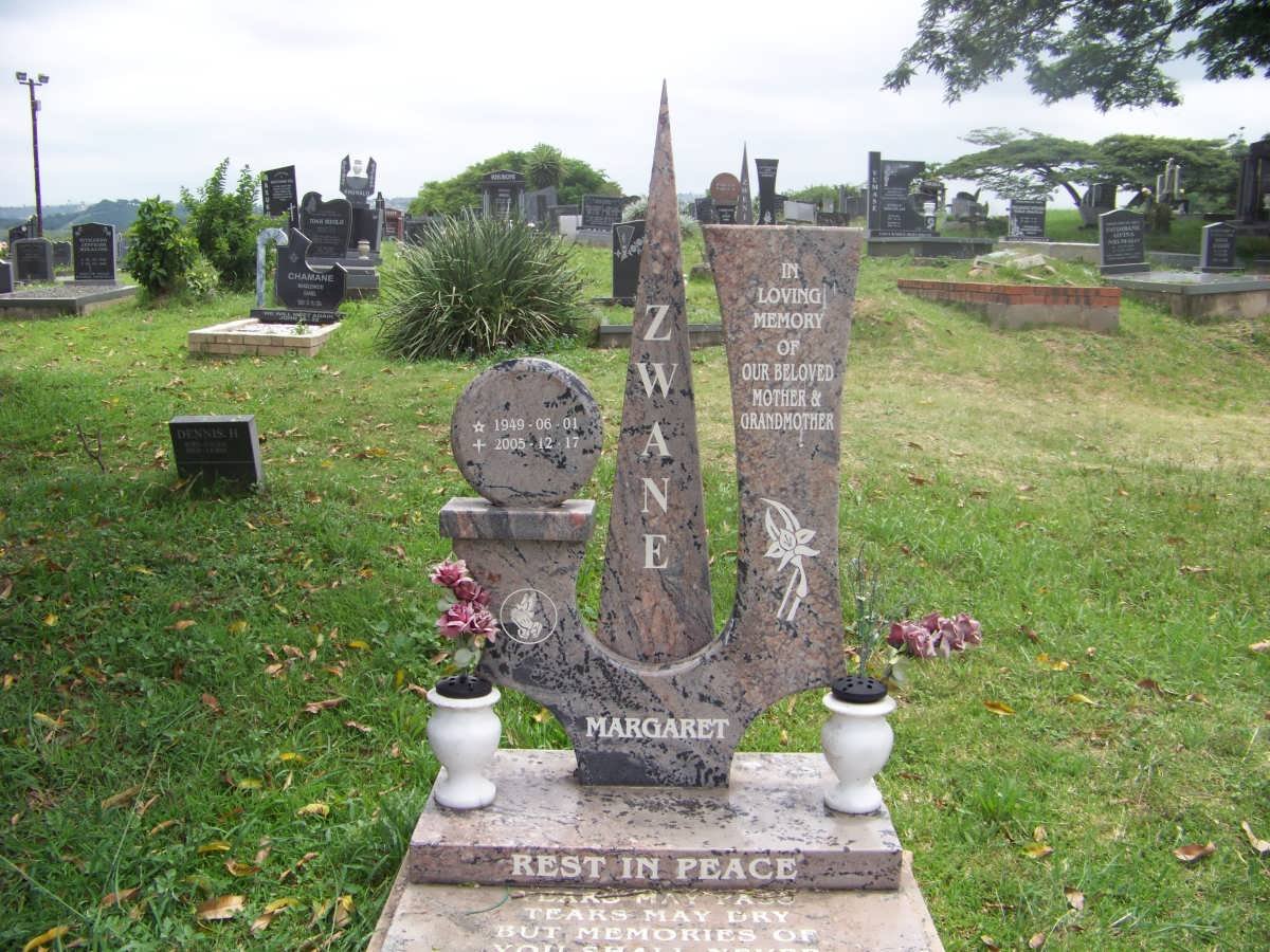 ZWANE Margaret 1949-2005