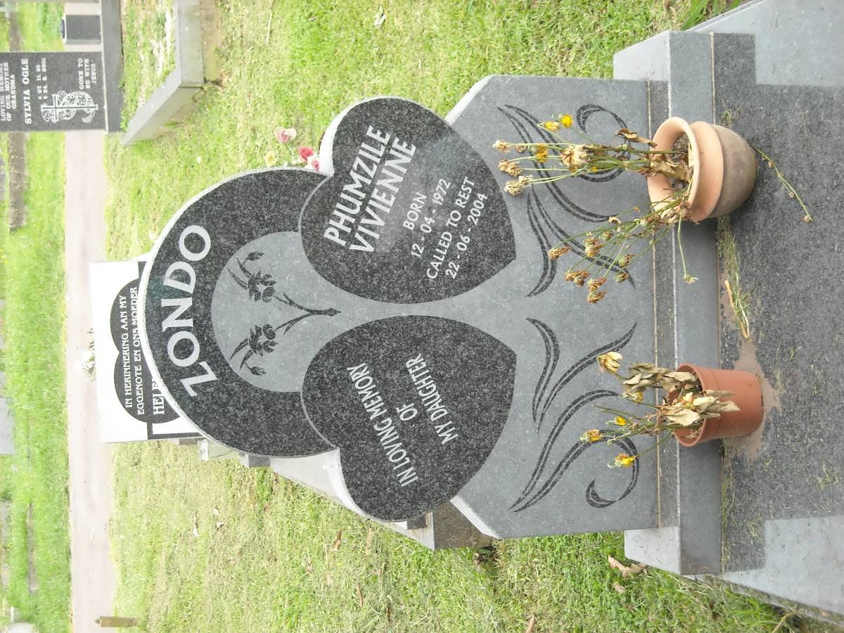 ZONDO Phumzile Vivienne 1972-2004