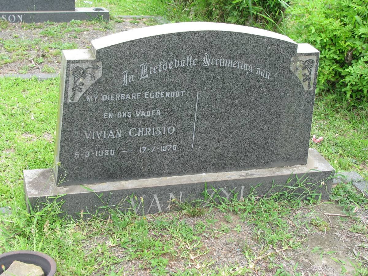 ZYL Vivian Christo, van 1930-1975