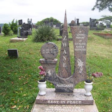 ZWANE Margaret 1949-2005