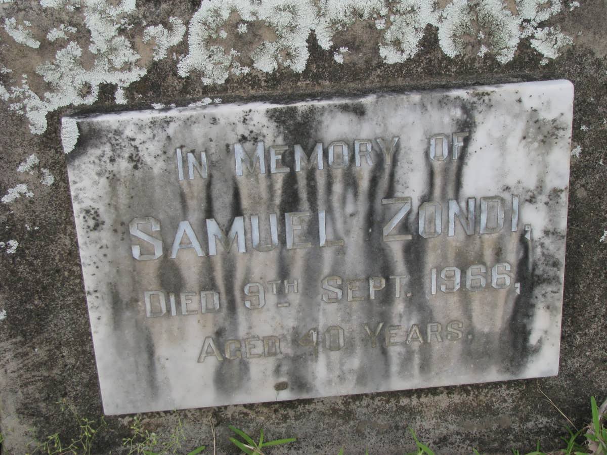 ZONDL Samuel -1966