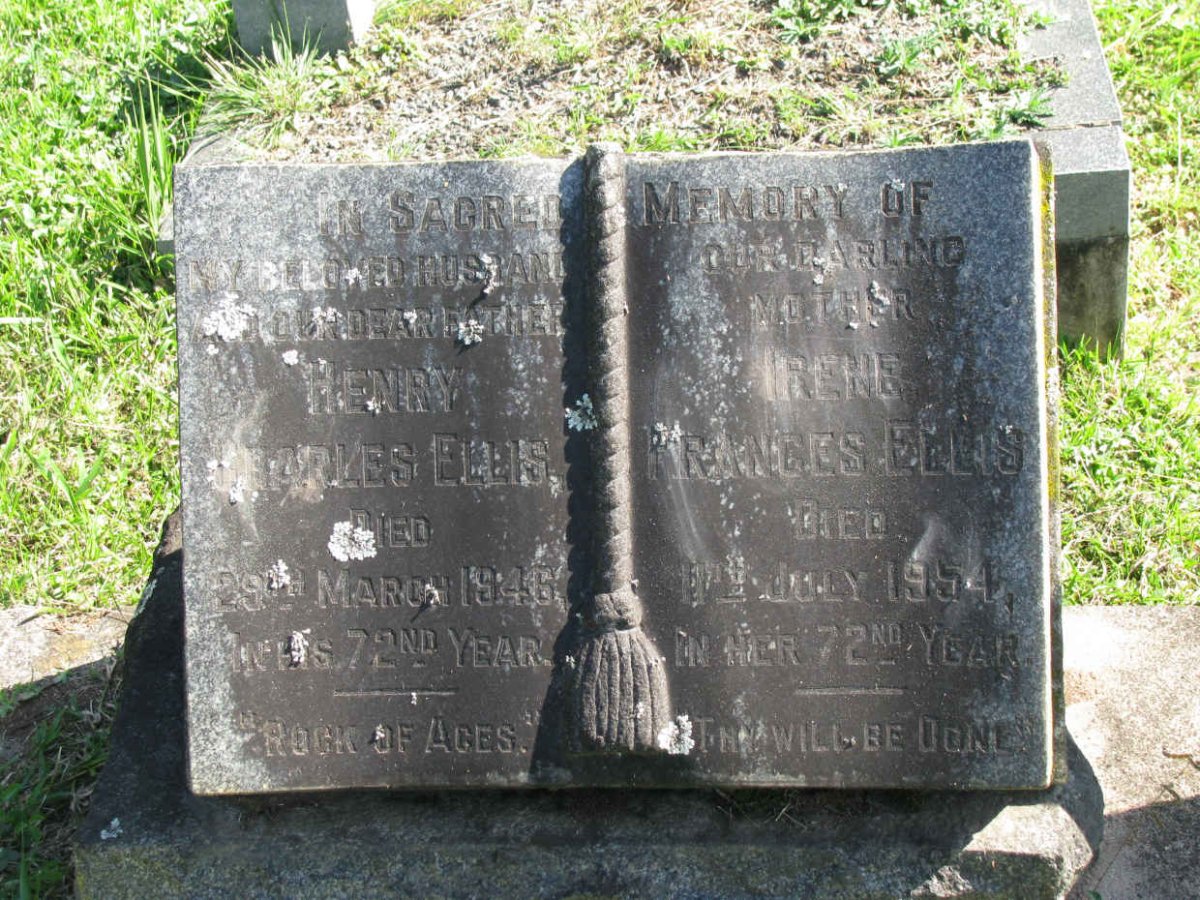 ELLIS Henry Charles -1946 &amp; Irene Frances -1954